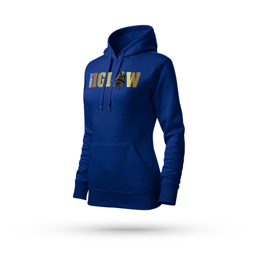 Mikina dámska – Power Spirit Edition plus - Farba: kráľovská modrá, Veľkosť: S