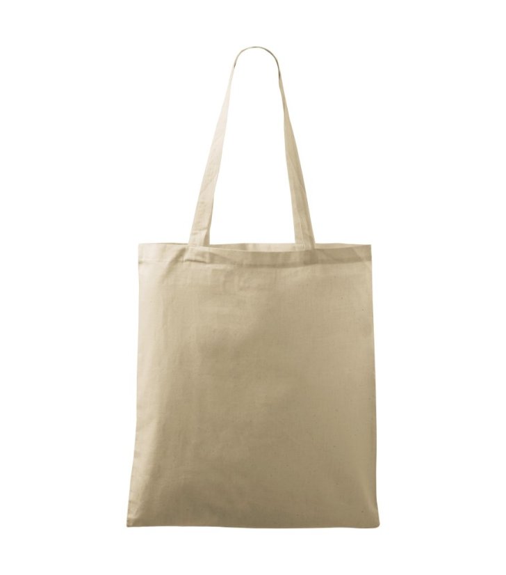 Plátená taška Chce to veľké srdce učiť malé deti – kvetinový veniec - Farba: naturálna, Veľkosť: rozmery tašky 42 x 38 cm, popruhy 60 x 2,5 cm