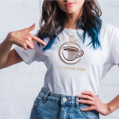 Dámske tričko "COFFEE TIME"