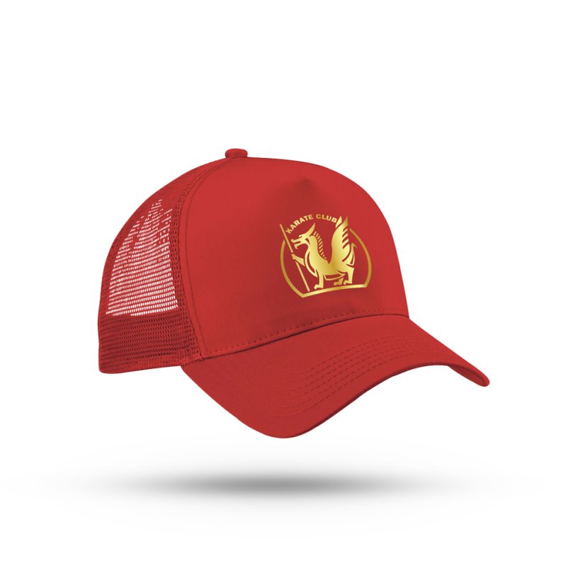 Šiltovka – Emblem Edition (Gold Print) - Farba: červená