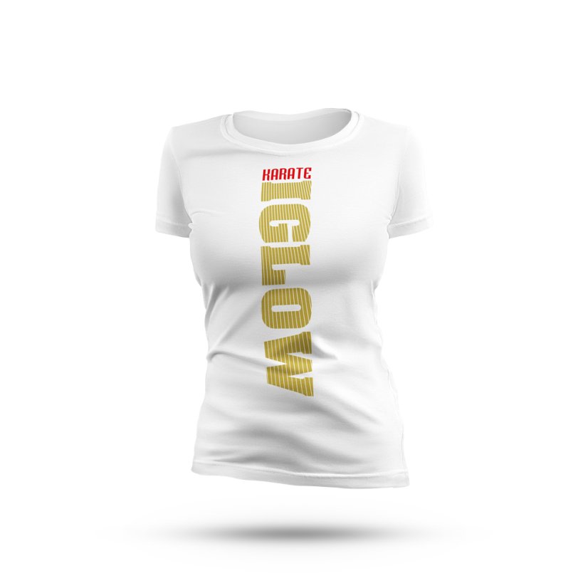 Tričko dámske – Vertical Gold Edition