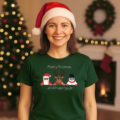 Dámske tričko - MERI KRISMAS