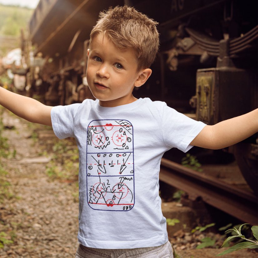 Detské tričko "HOKEJOVÁ STRATÉGIA"