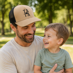 Šiltovka TATA Beige Black