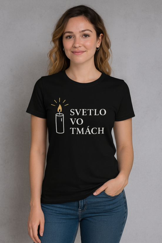 Dámske tričko – Svetlo vo tmách