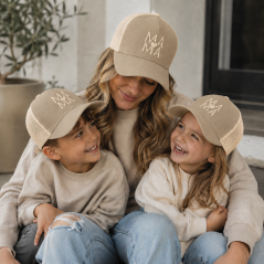 Šiltovka MAMA Natural Beige