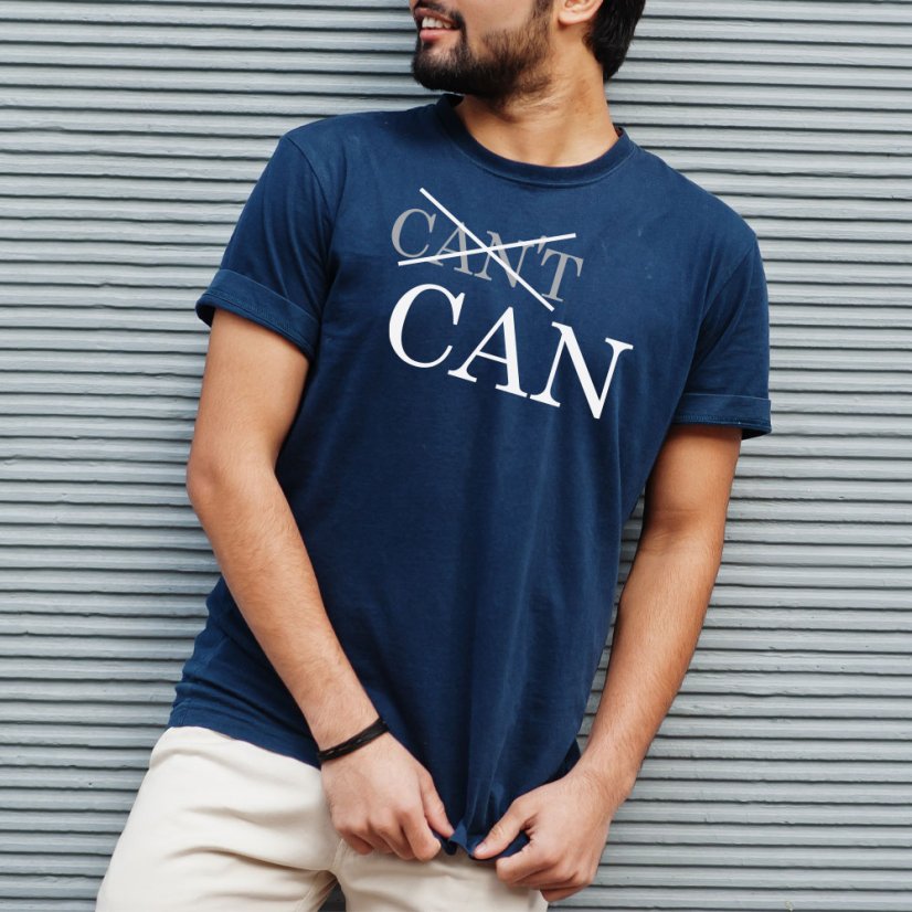 Pánske tričko "CAN'T CAN"
