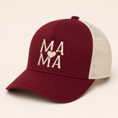 Šiltovka MAMA Wine Cream Šiltovka MAMA Wine Cream