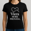 Dámske tričko – Viera hory prenáša
