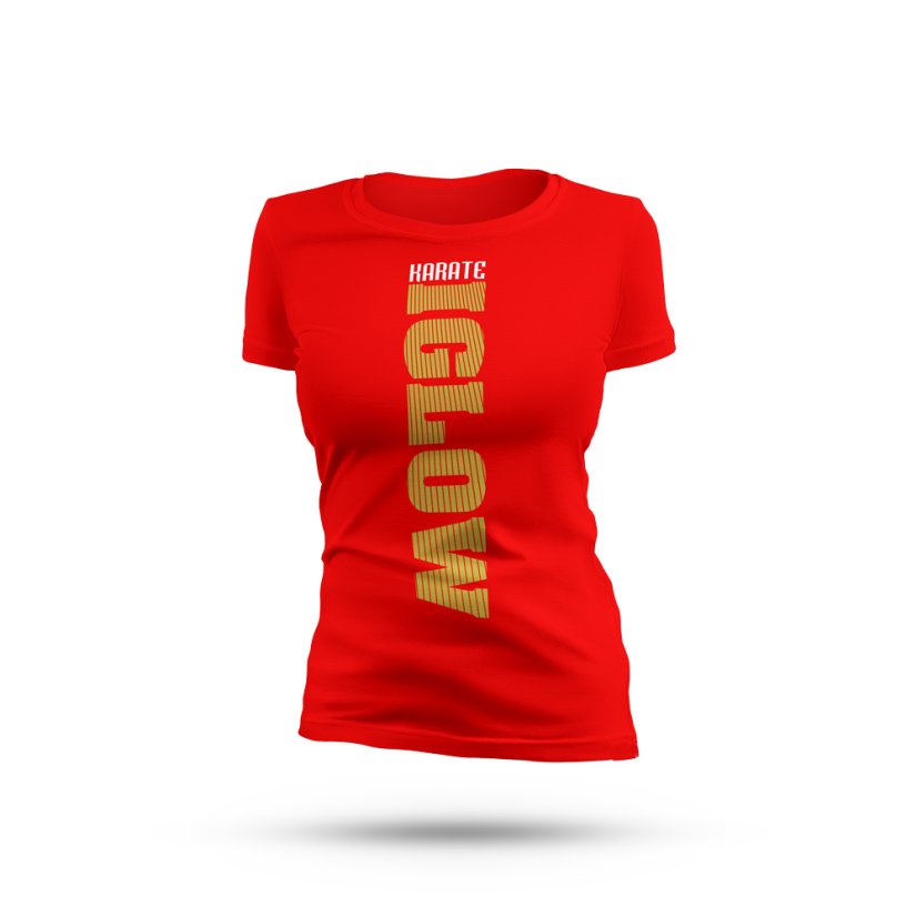 Tričko dámske – Vertical Gold Edition