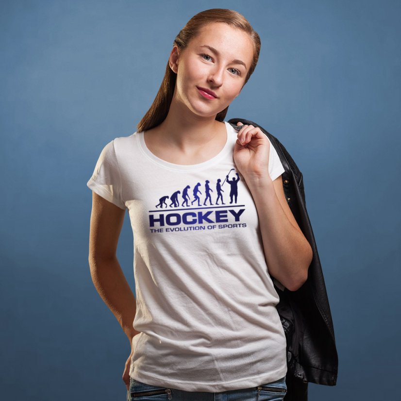 Dámske tričko "EVOLUTION HOCKEY"