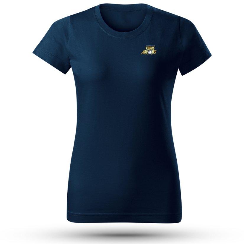 TRIČKO ,,YOUNG ARROWS - BASIC,, - DÁMSKE - Farba: tmavomodrá, Veľkosť: S