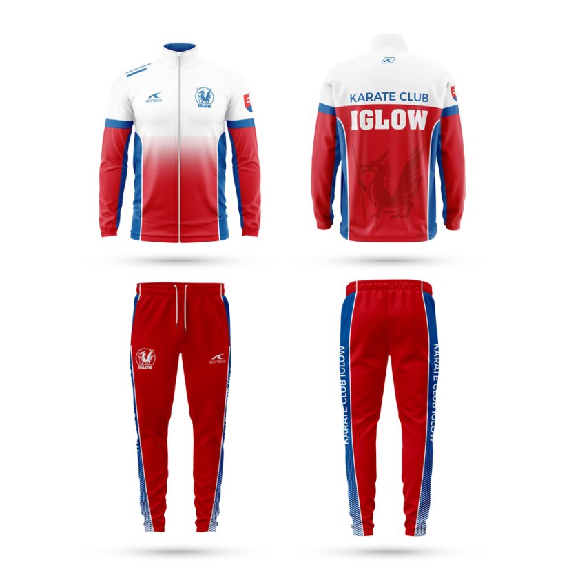 Tepláková súprava Karate Club IGLOW - Veľkosť: 146 cm/10 rokov