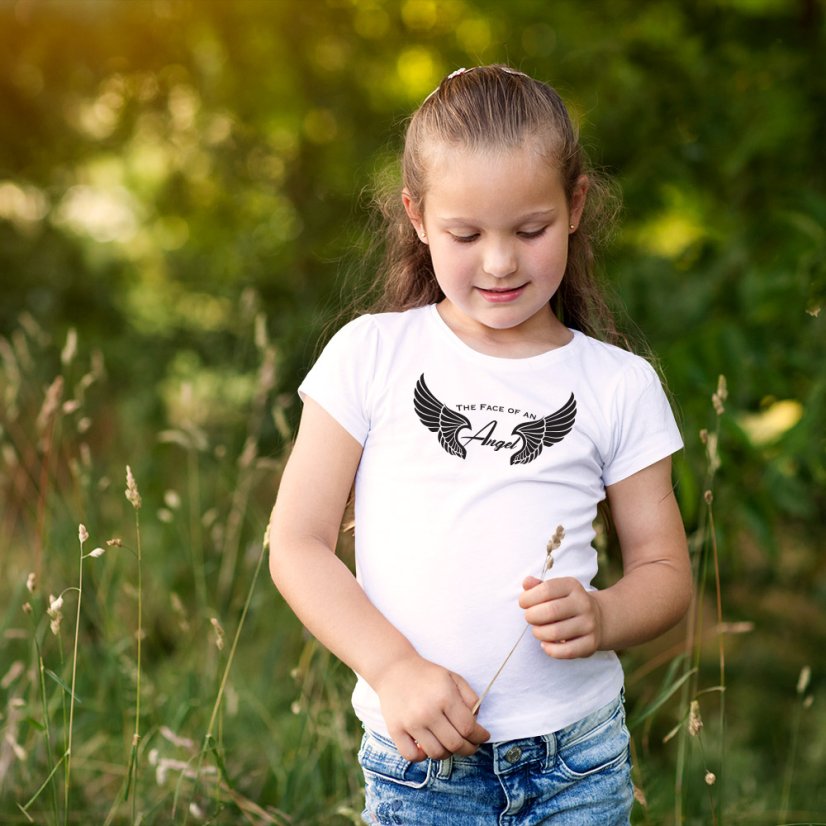 Detské tričko "FACE OF ANGEL"