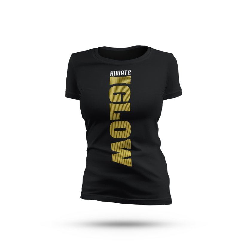 Tričko dámske – Vertical Gold Edition