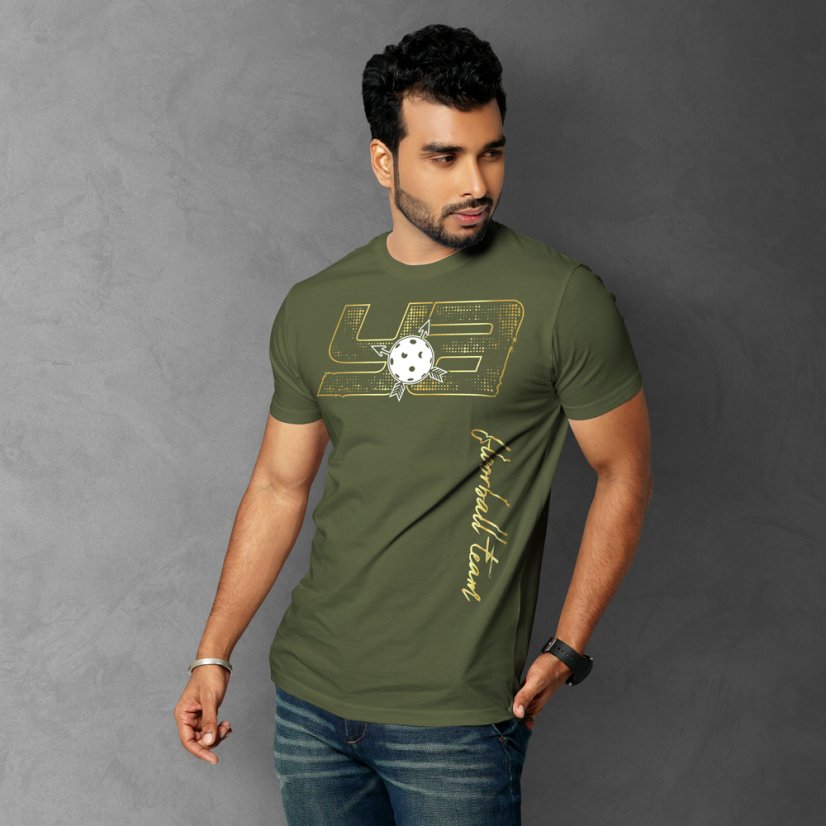 Tričko ,,Young Arrows,, pánske military