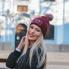 Čiapka Ice Folk s bambuľou