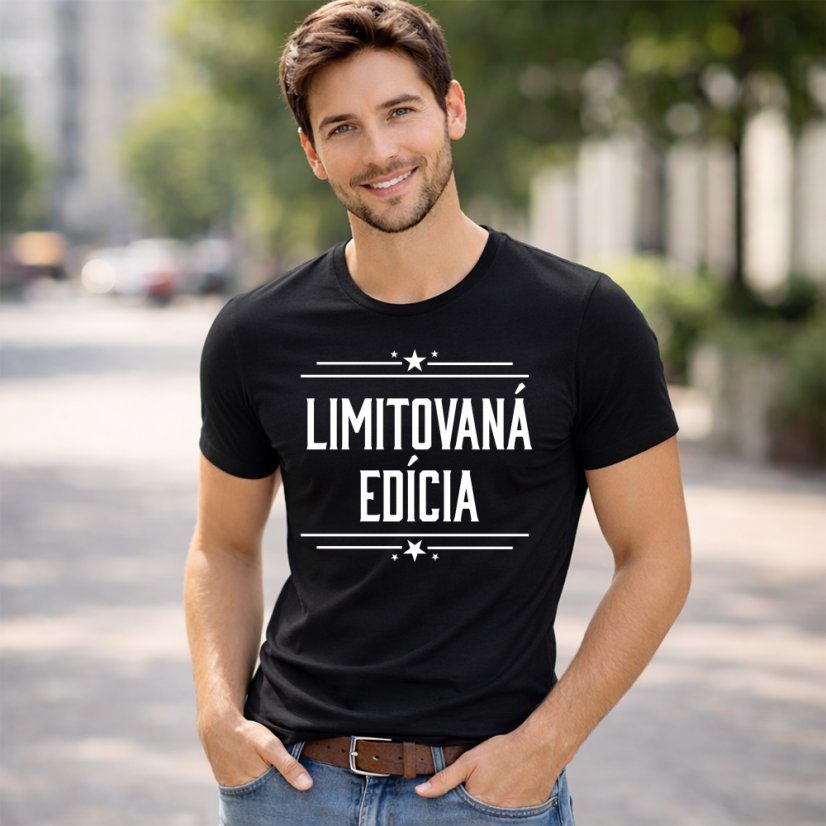Pánske tričko "Limitovaná edícia"