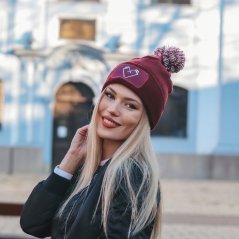 Čiapka Ice Folk s bambuľou Čiapka Ice Folk s bambuľou