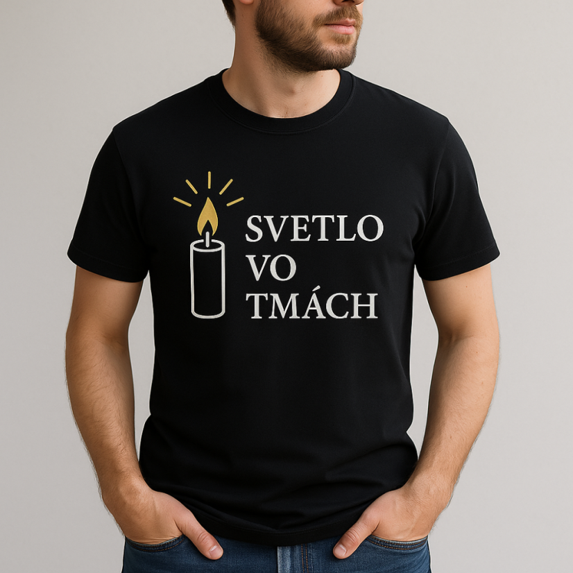 Pánske tričko – Svetlo vo tmách
