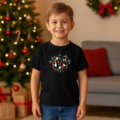 Detské tričko "Vianočná Guľa Deluxe"