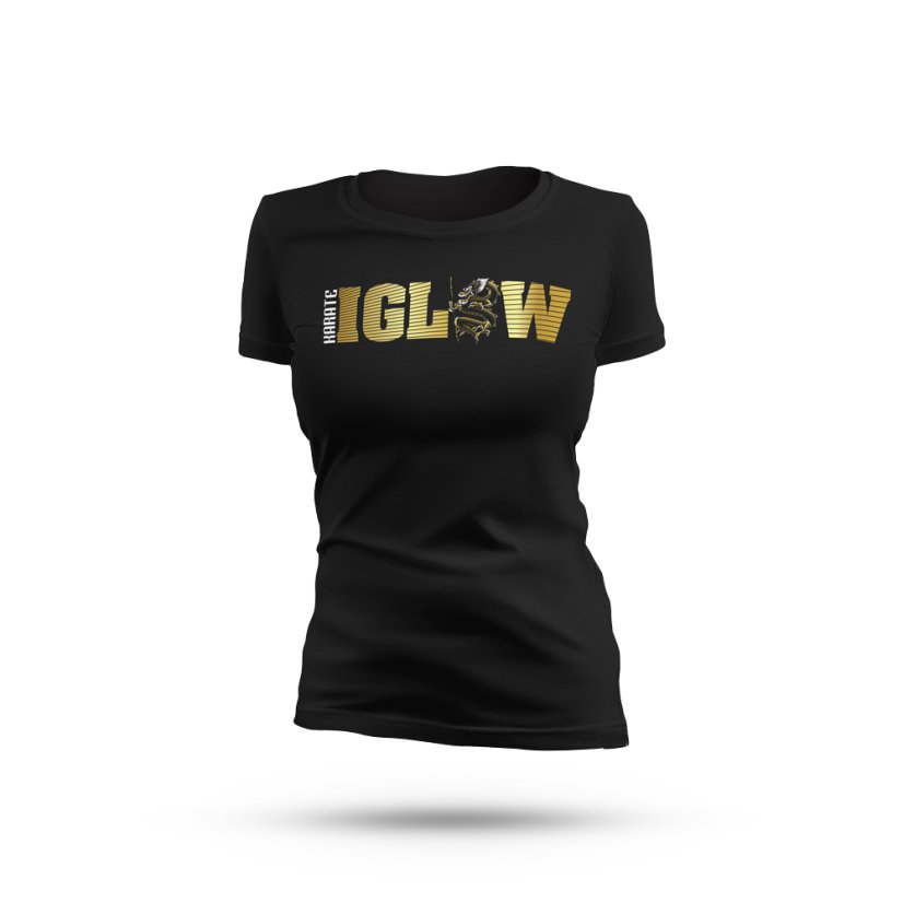 Tričko dámske – Power Spirit Edition - Farba: čierna, Veľkosť: L