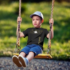 Tričko ,, Young Arrows ,, detské čierne